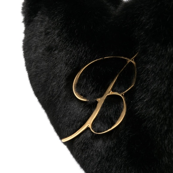 Blumarine Black Faux Fur Handbag - Picture 4 of 11